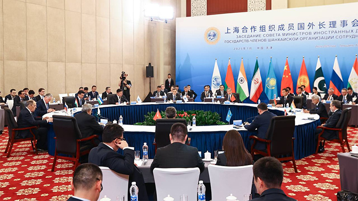    15 июля Сергей Лавров принял участие в заседании Совета министров иностранных дел стран - членов ШОС. Фото: ТГ-канал МИД России