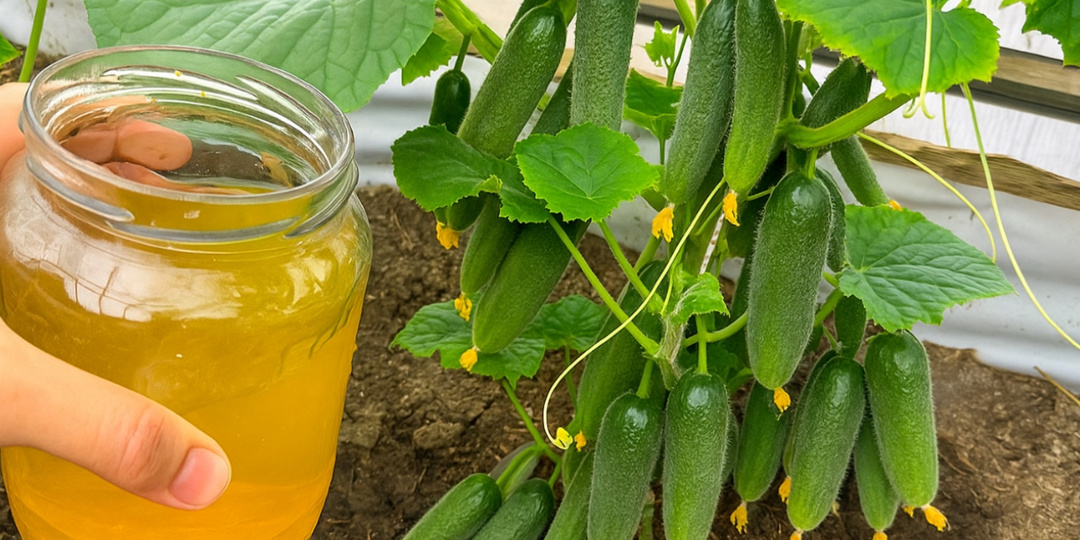 Лучшие подкормки для огурцов: даже хилые вмиг заплодоносят и завалят урожаем