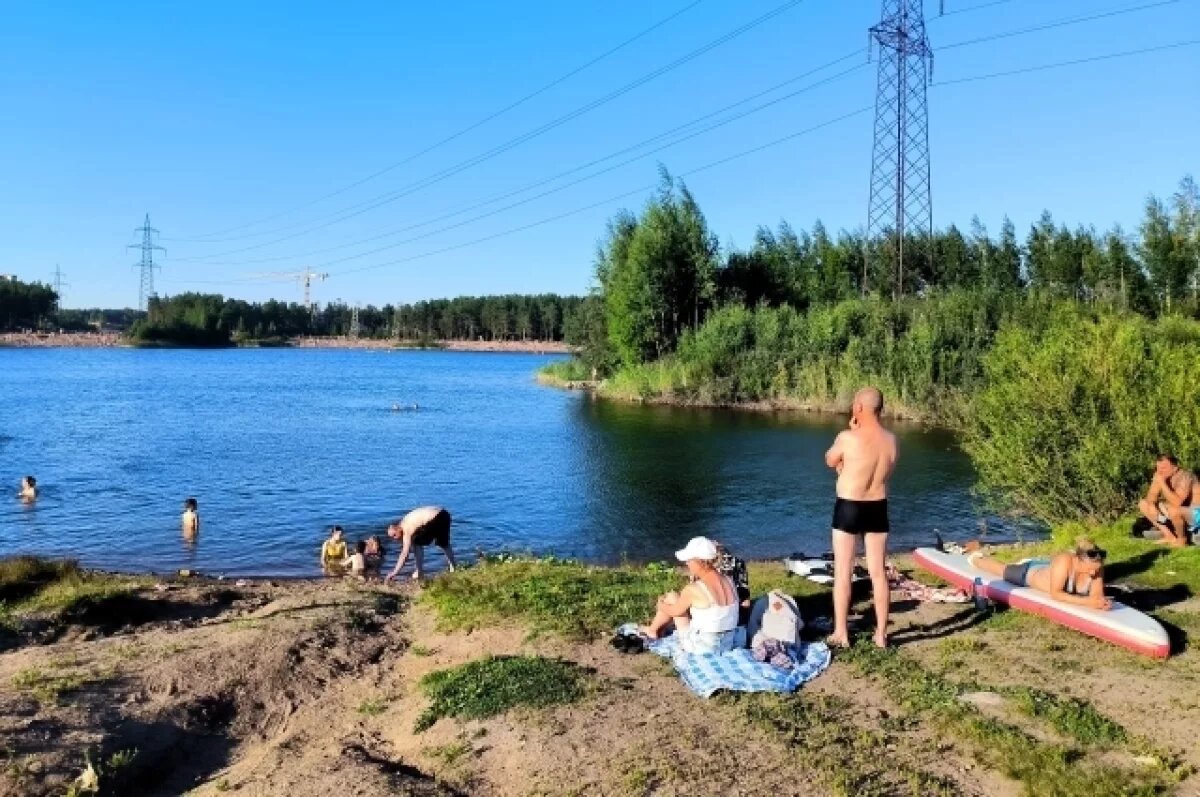    Роспортребнадзор признал безопасными для купания только 2 пляжа Петербурга