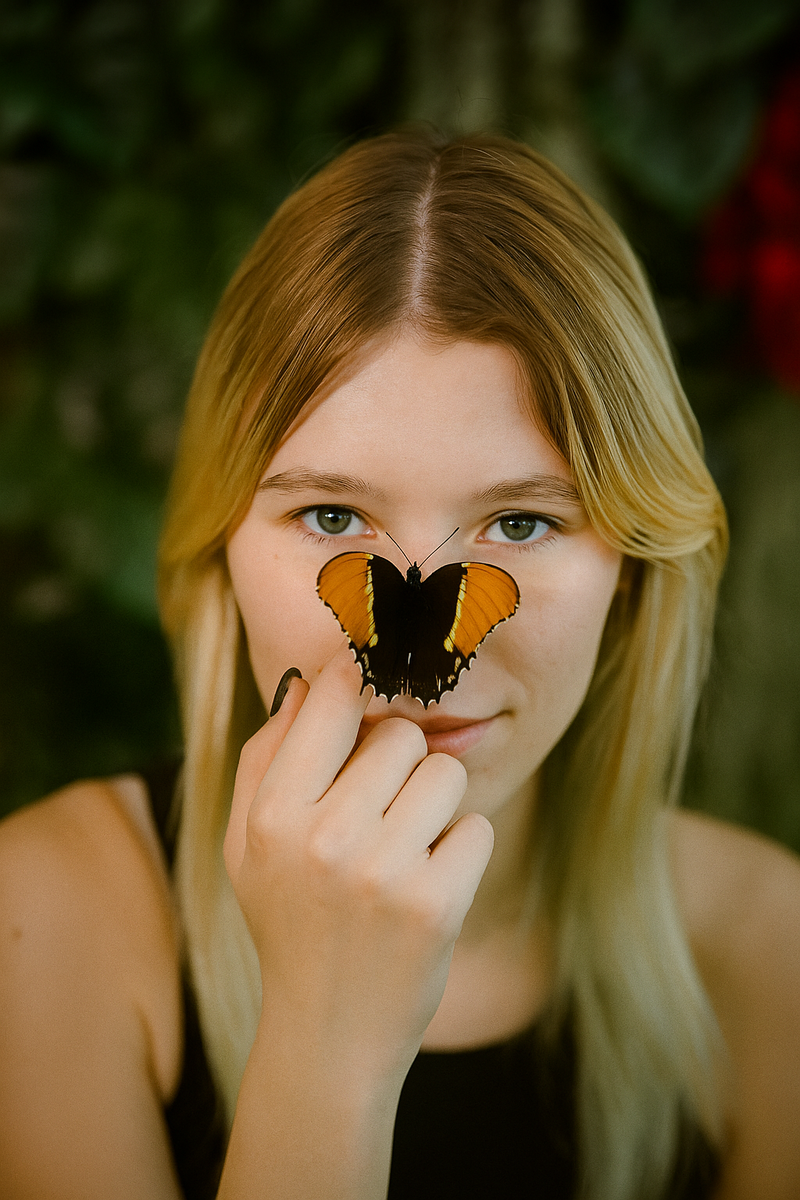 Прекрасная гостья нашего парка