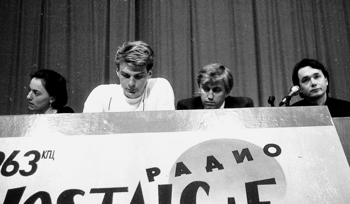 Минтц слева. Фото Олега Беликова