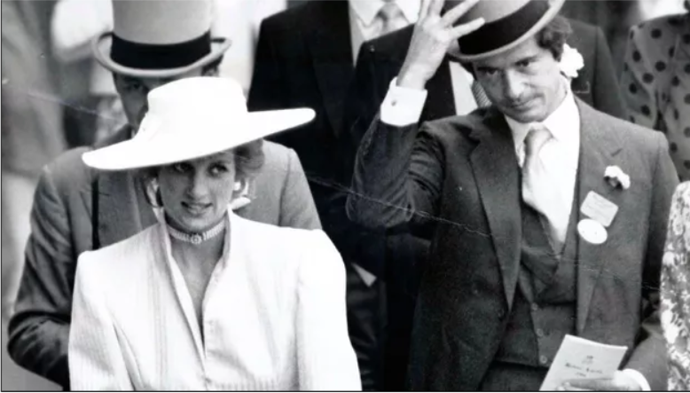 Принцесса Диана и Оливер Хоар