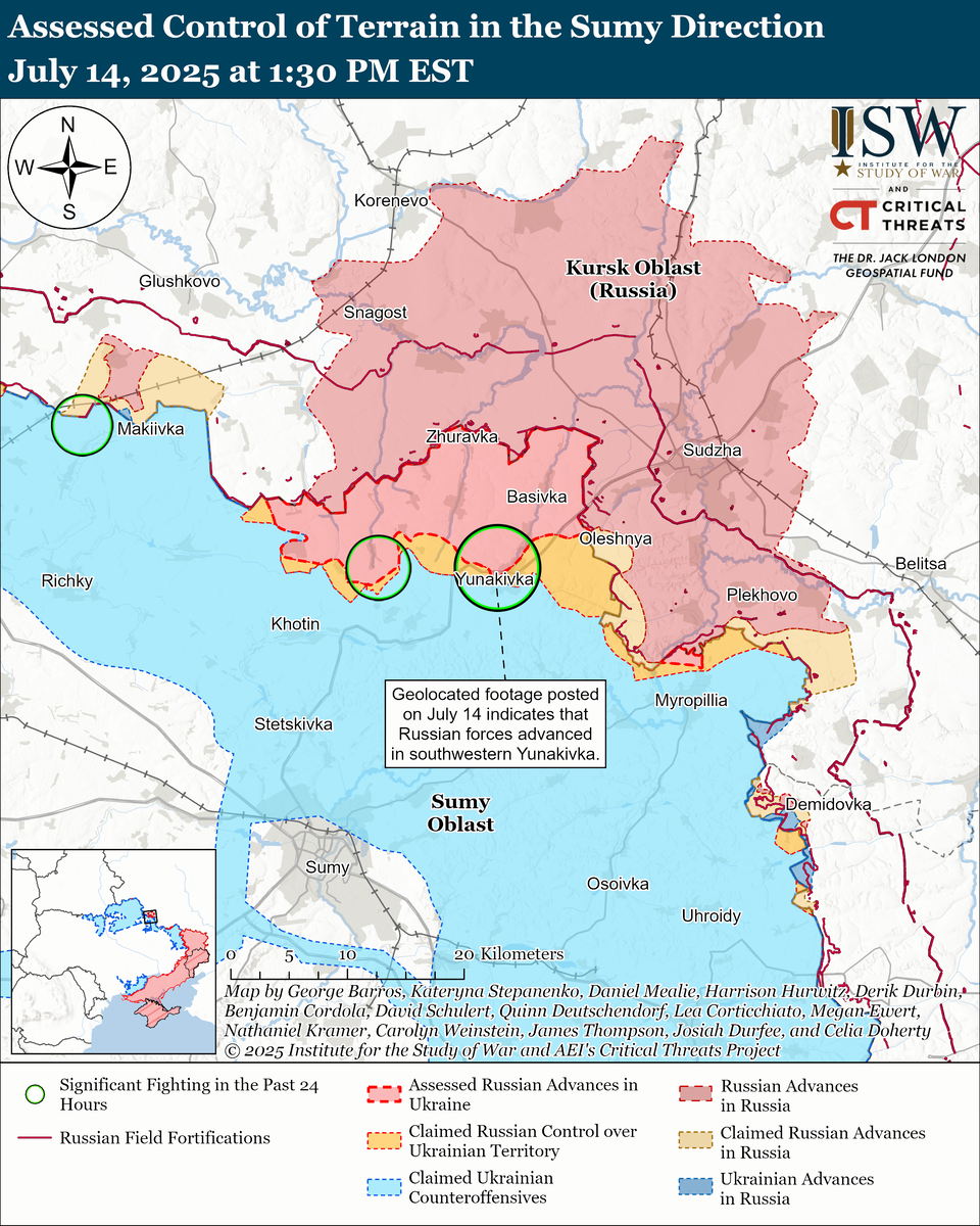 Источник: Американский Институт Изучения Войны. 