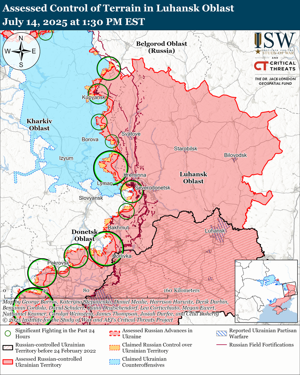Источник: Американский Институт Изучения Войны. 