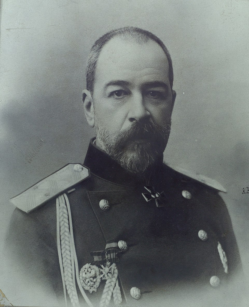 Пётр Дмитриевич Святополк-Мирский министр внутренних дел Российской империи (1904–1905).

