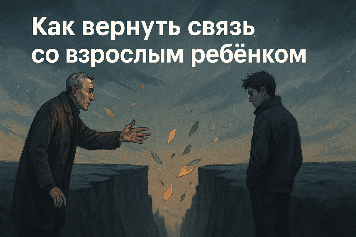 Когда родитель и ребёнок стоят по разные стороны боли и тишины.