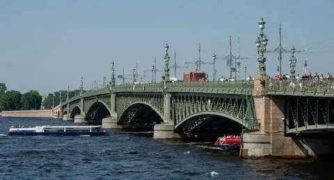 Троицкий мост Санкт-Петербург  Из картинок Яндекса