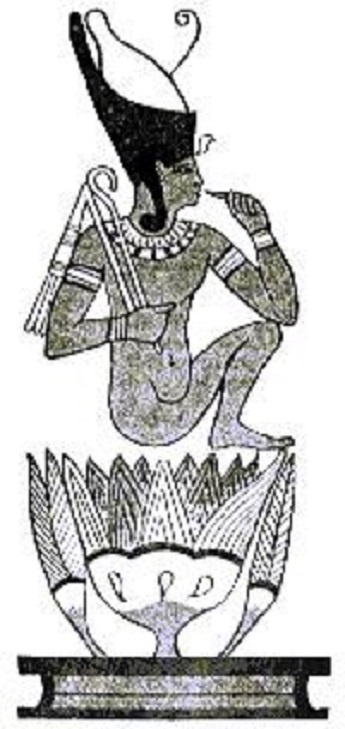 Хор-па-Крат на лотосе