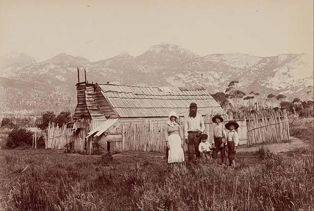 Поселенцы на острове Флиндерс после закрытия миссии Уайбаленна