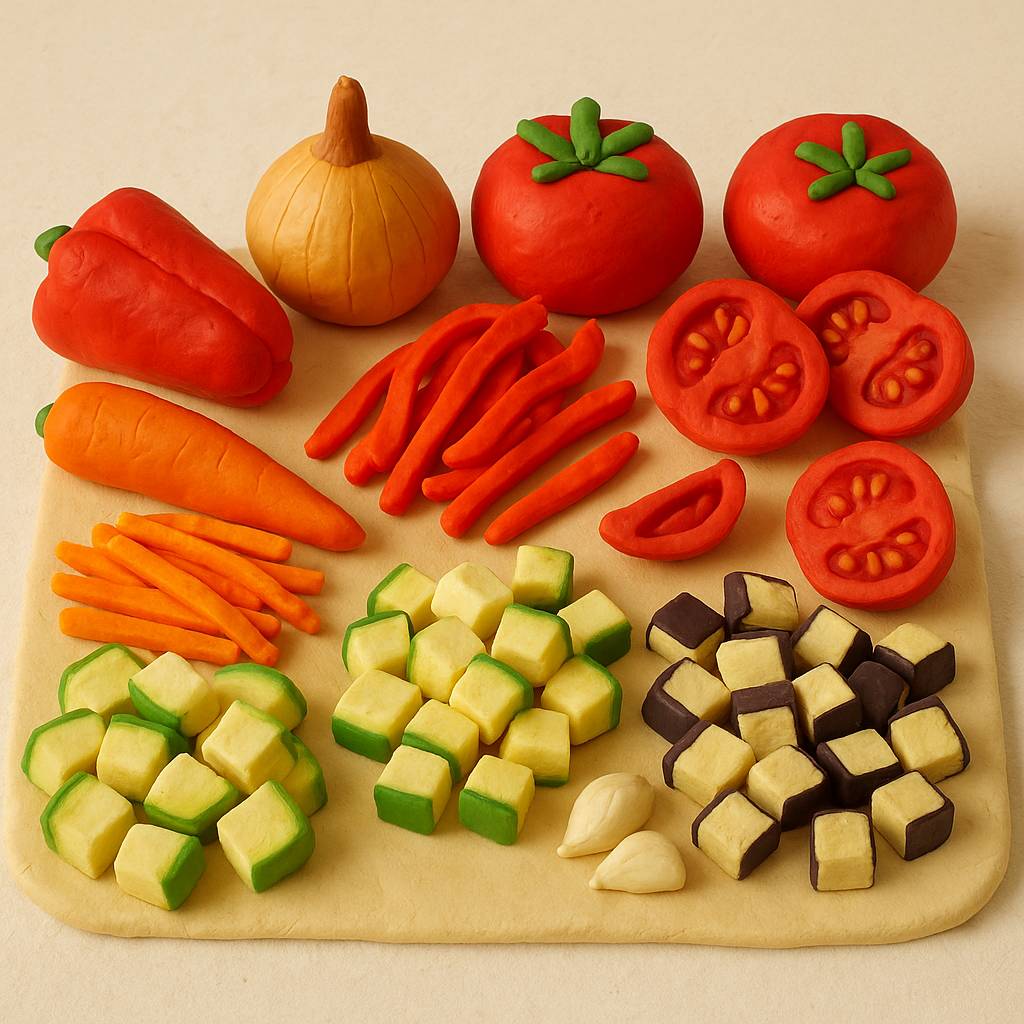 Подготовим овощи