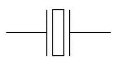 Генератор: пластина кварцевого минерала и металлические держатели