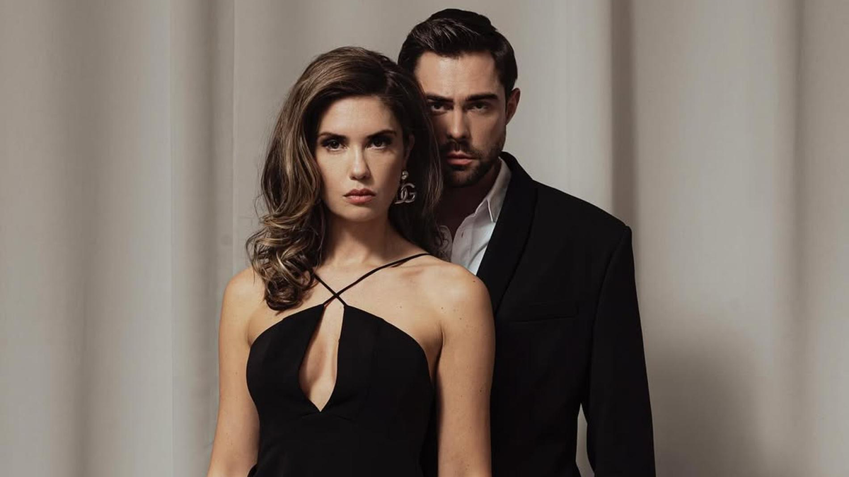    Агата Муцениеце и Иван Чуйков. Фото: Инстаграм* @@chyikov