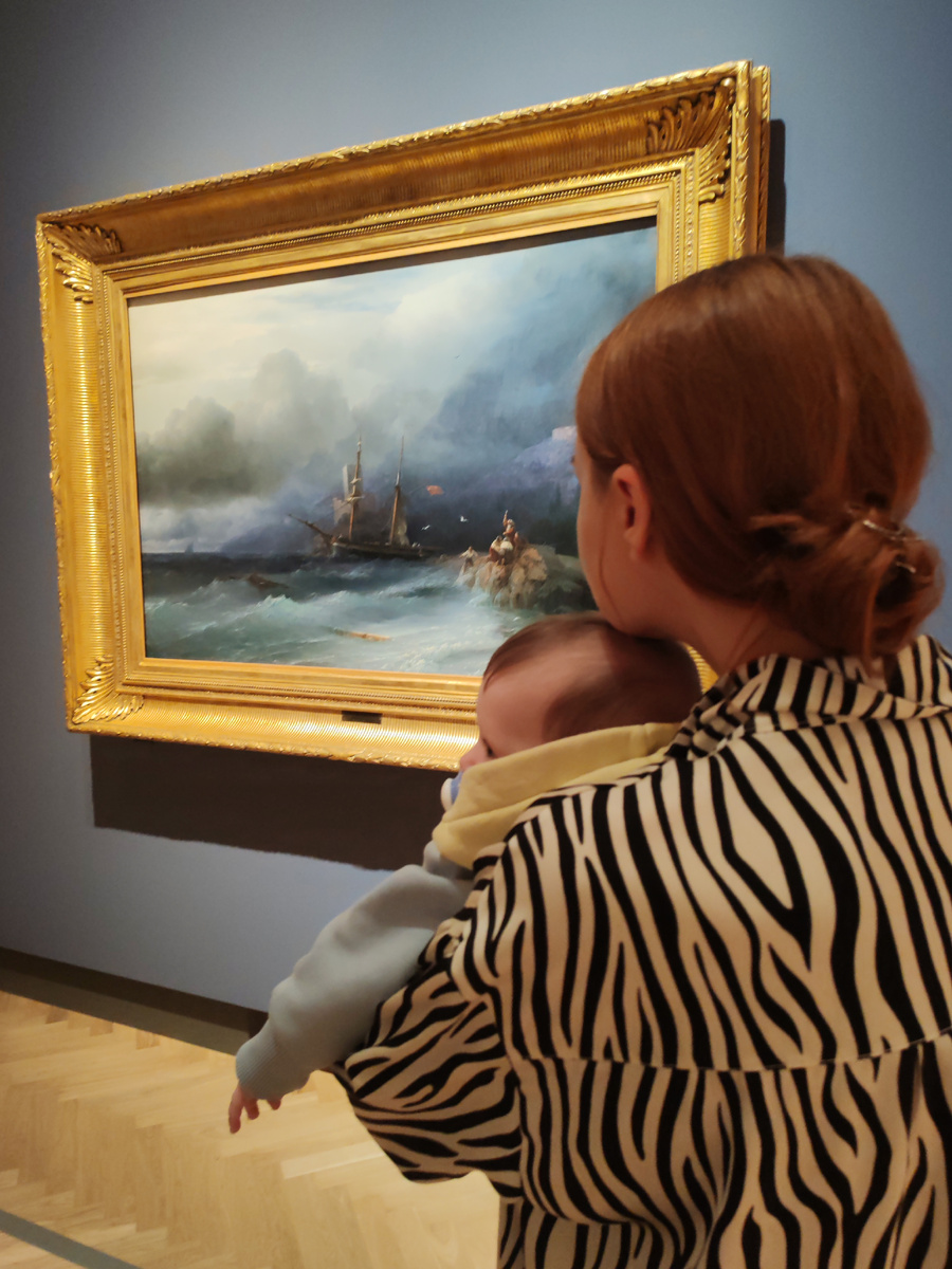 В залах филиала Третьяковской галереи в Калининграде