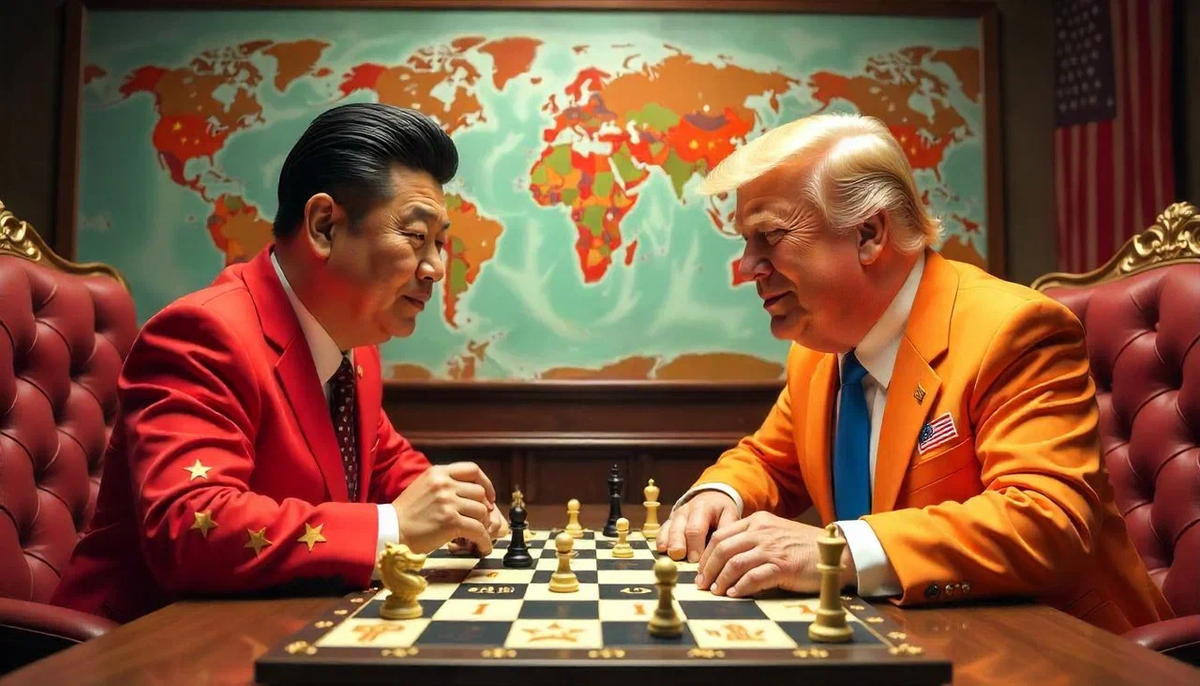  Пока Трамп рычит, Си договаривается — и выигрывает. Фото: Арина Розанова | нейросеть Freepik