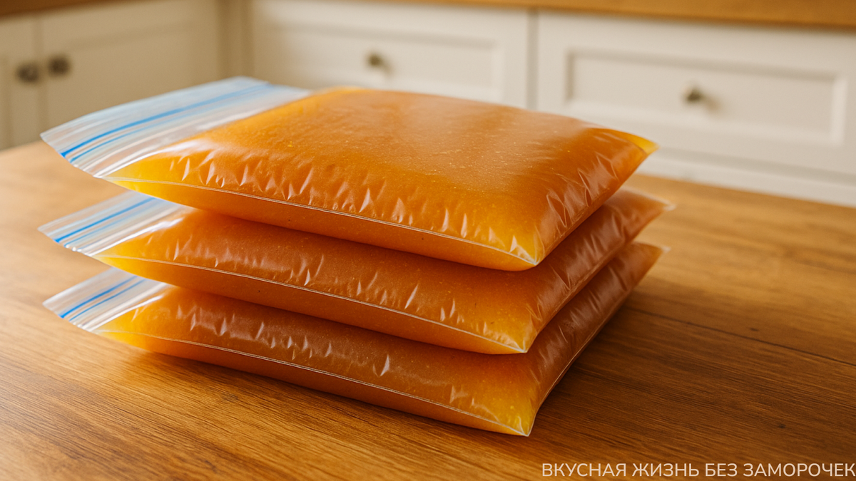 удобно заморозить на порции