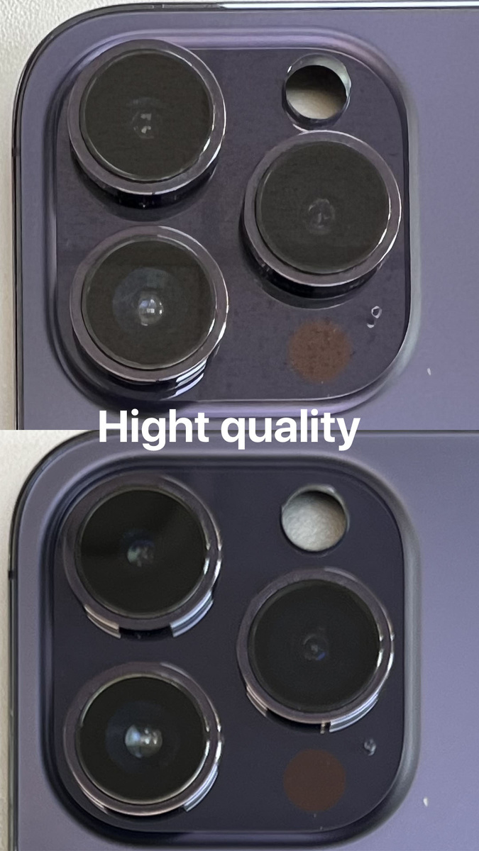 нижнее стекло камеры после ремонта