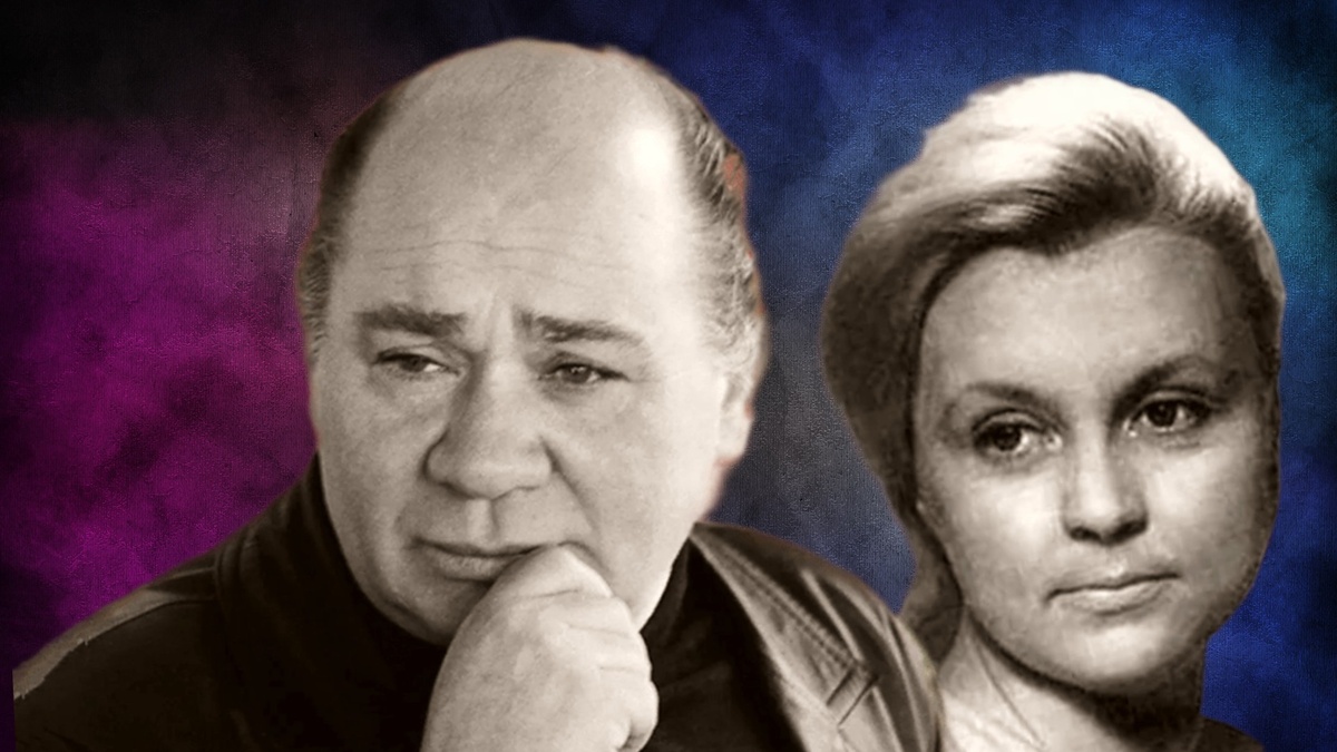 Евгений Леонов с женой Вандой