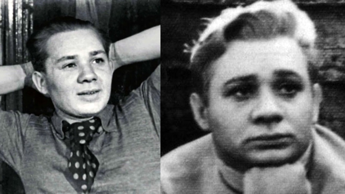 Евгений Леонов в юности