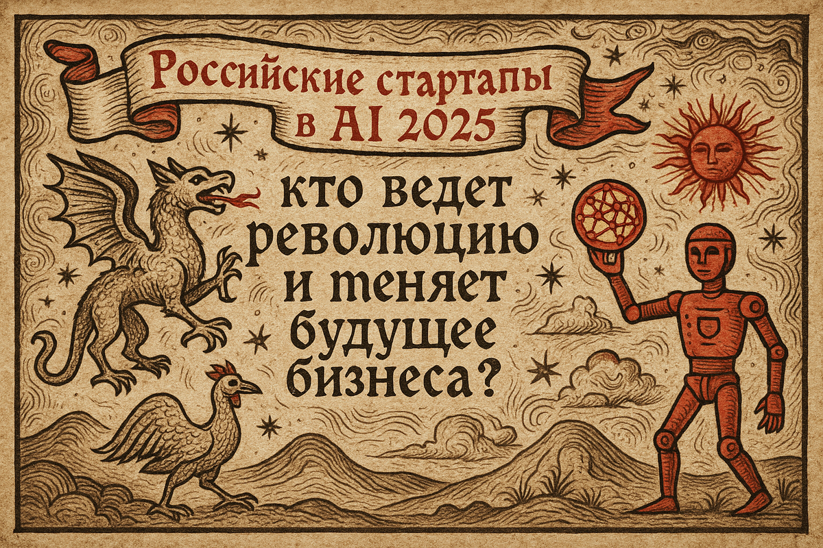    Российские стартапы в сфере AI, кто лидирует в 2025 году Цезариум