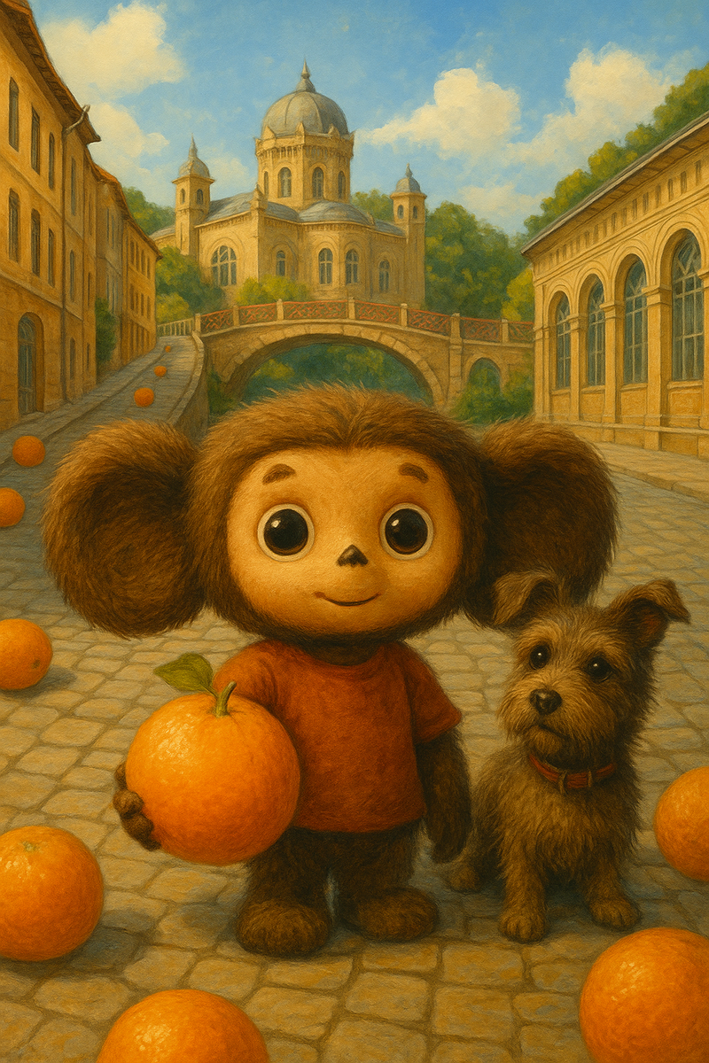 Чебурашка в Кисловодске