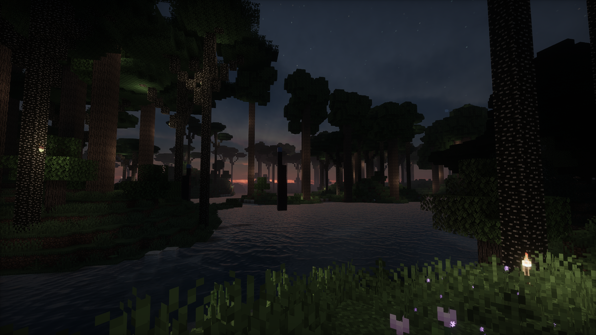Twilight Forest — мод, который добавляет в Minecraft тёмный и загадочный лес...