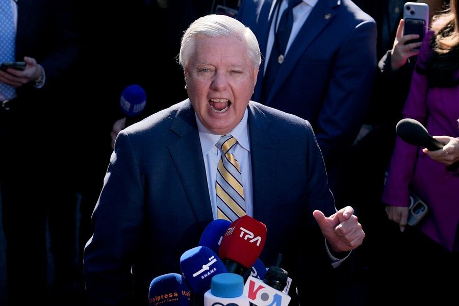    Линдси Грэм / Источник: © Evan Vucci/AP/TASS