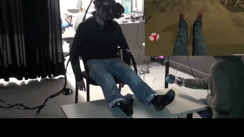 Virtual Body Ownership Illusion - Comparing Visual-Tactile and Visual-Motor Stimulation / Mel Slater