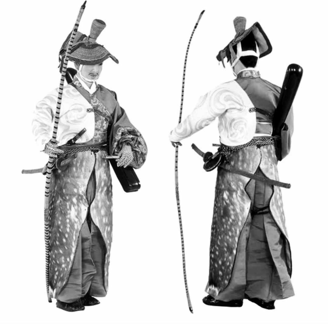 Костюм японского охотника.