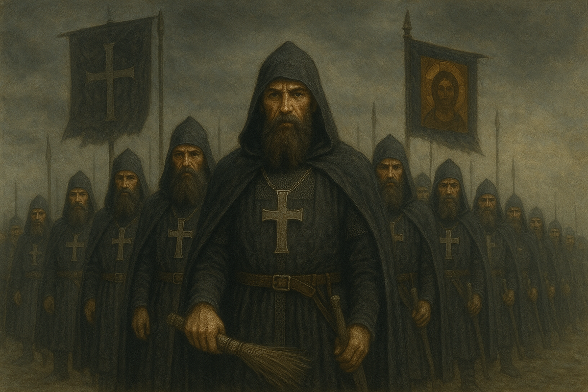 Монашеско-рыцарское сообщество опричников.