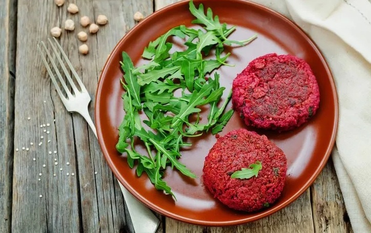 Свекольные котлеты