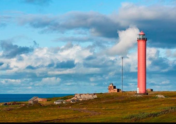 Маяк  на мысе Немецкий