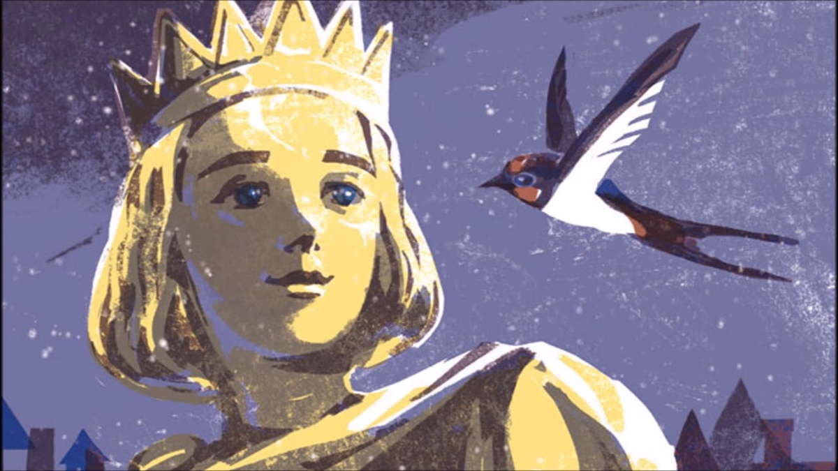 Иллюстрация к сказке "Счастливый принц" О. Уайльда