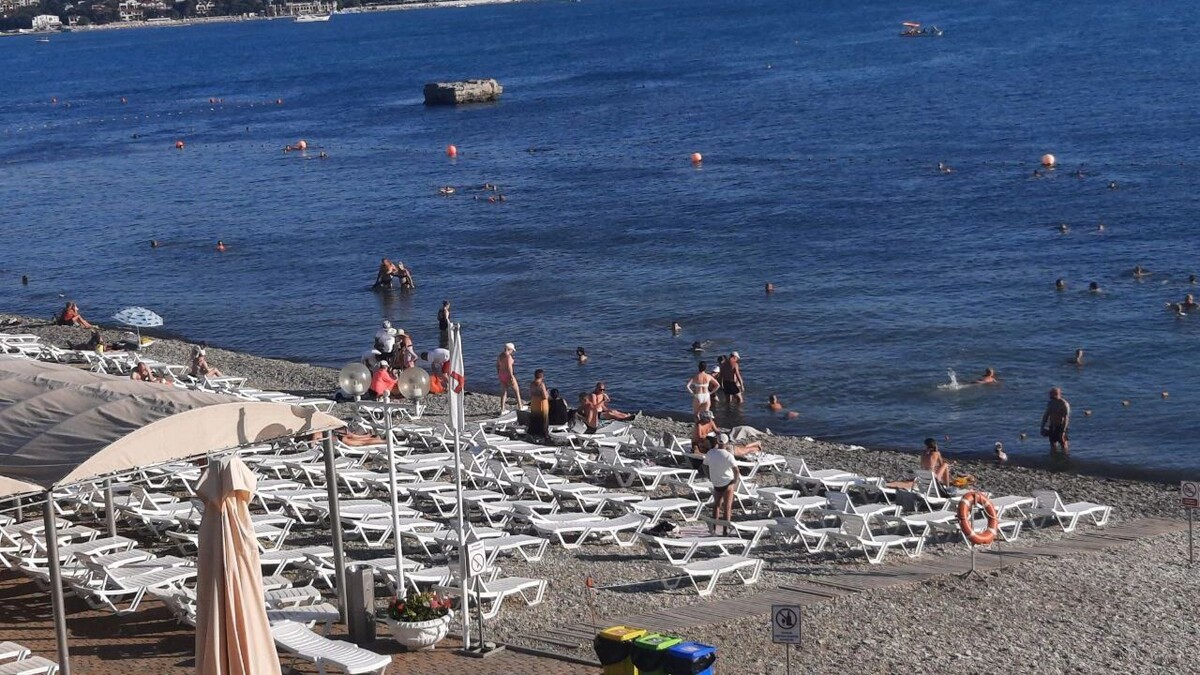    Местная жительница рассказала, что в Геленджике есть немноголюдные места. Фото Елены М.