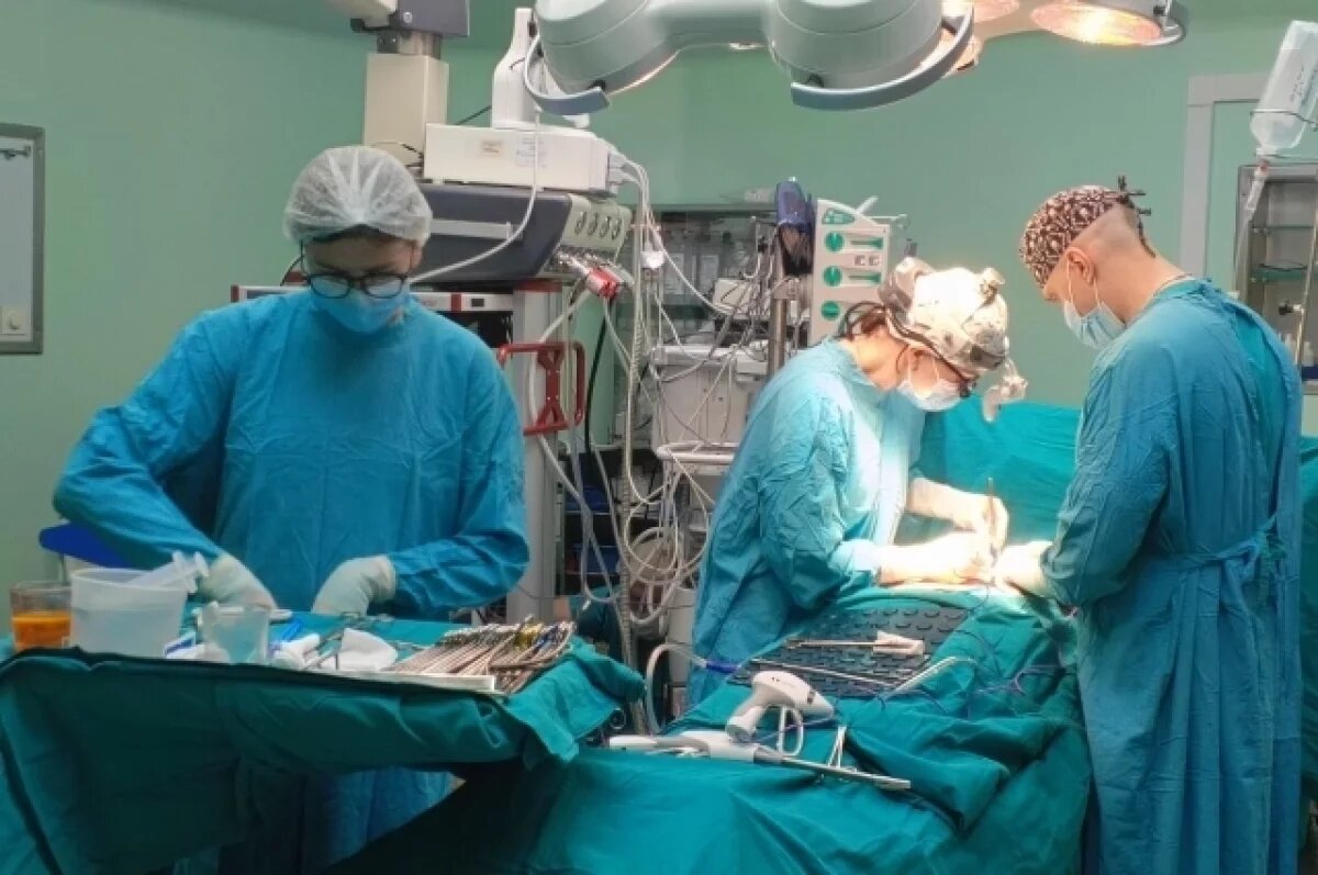    Тюменские хирурги спасли ногу мужчины от ампутации