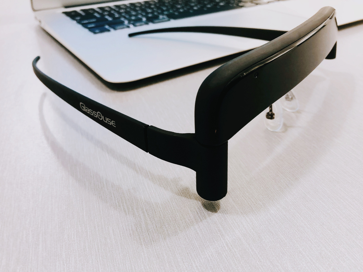 Носимая головная гироскопическая мышь-очки GlassOuse