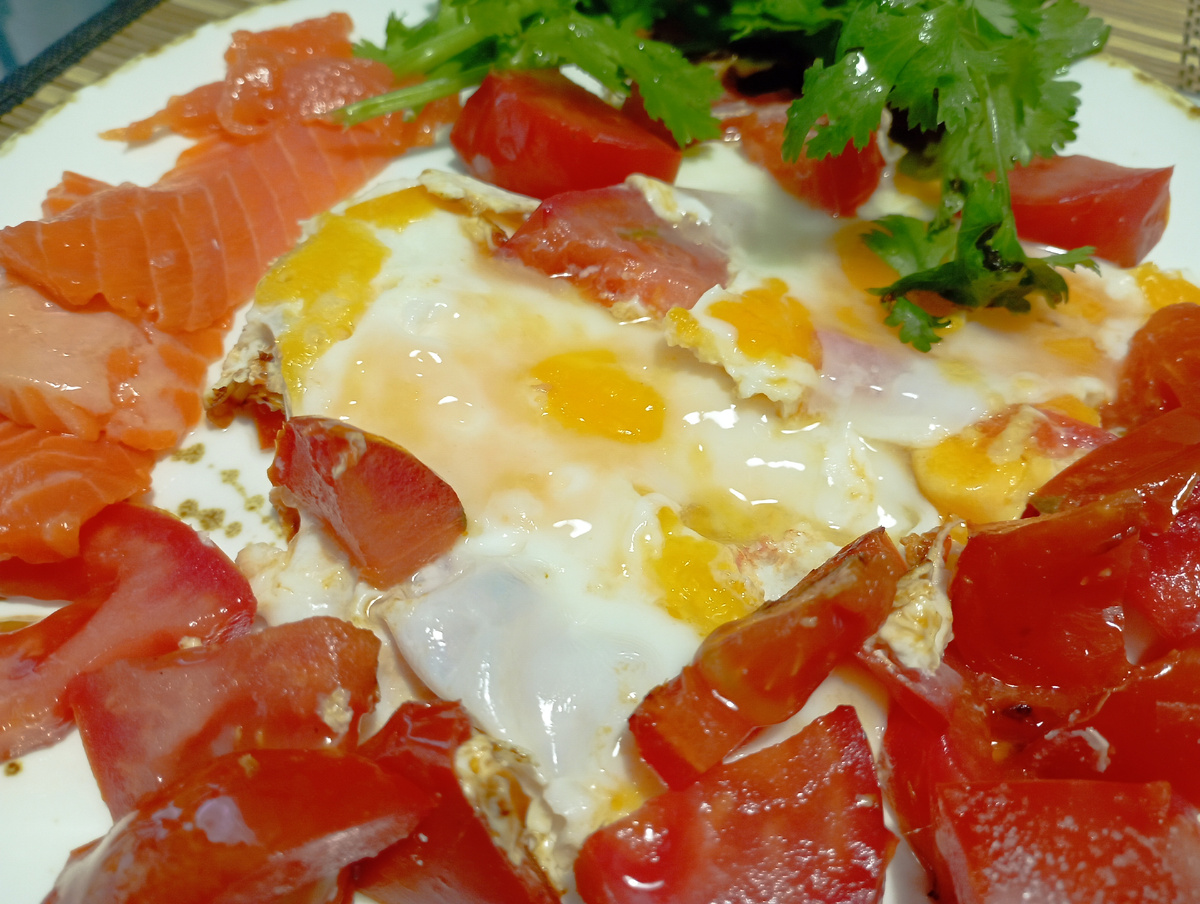 Обычный завтрак автора