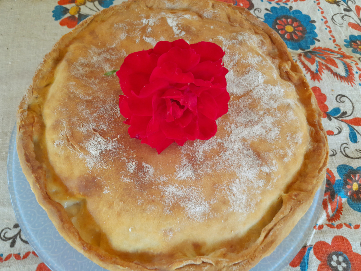 Пирог с мясом...