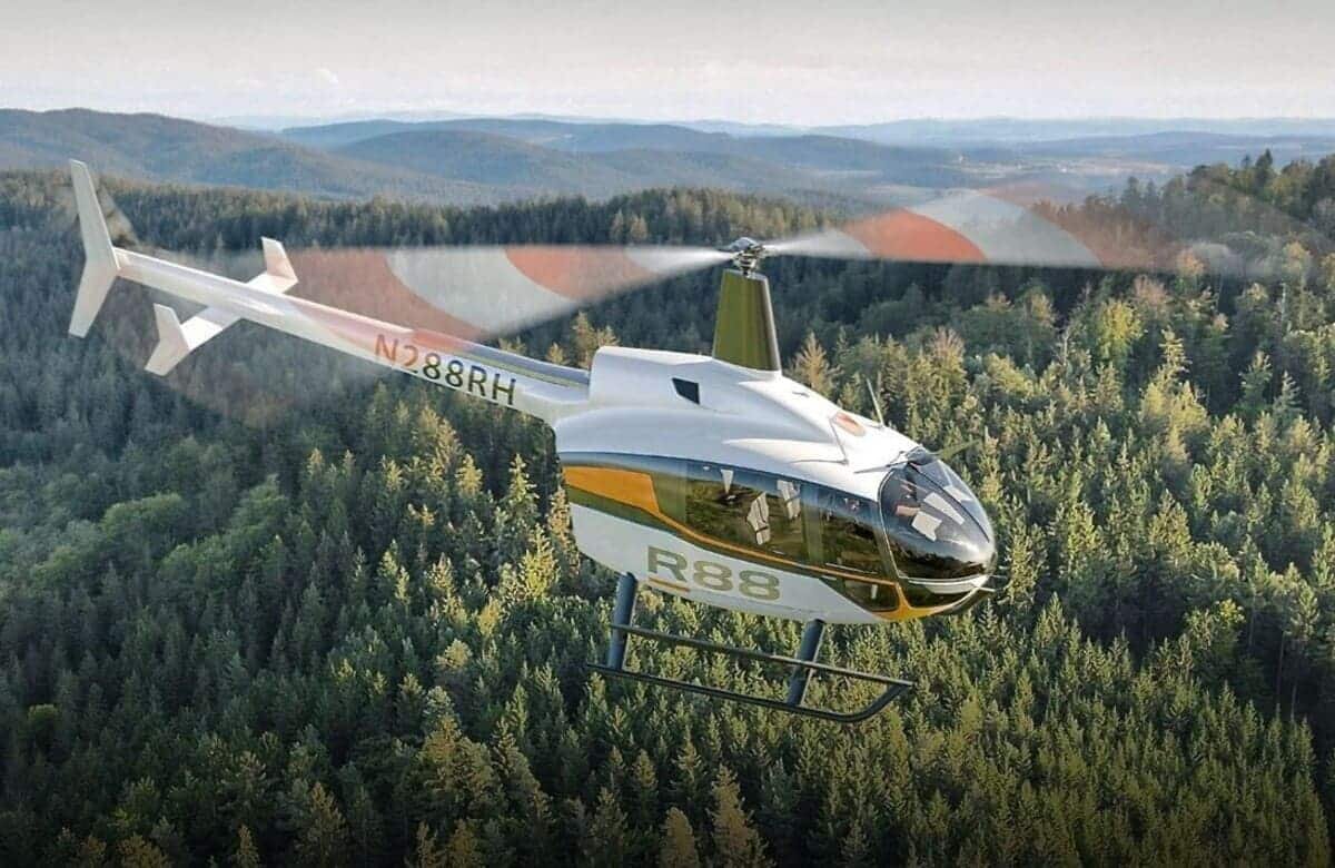    Рендер вертолета R88 / © RHC