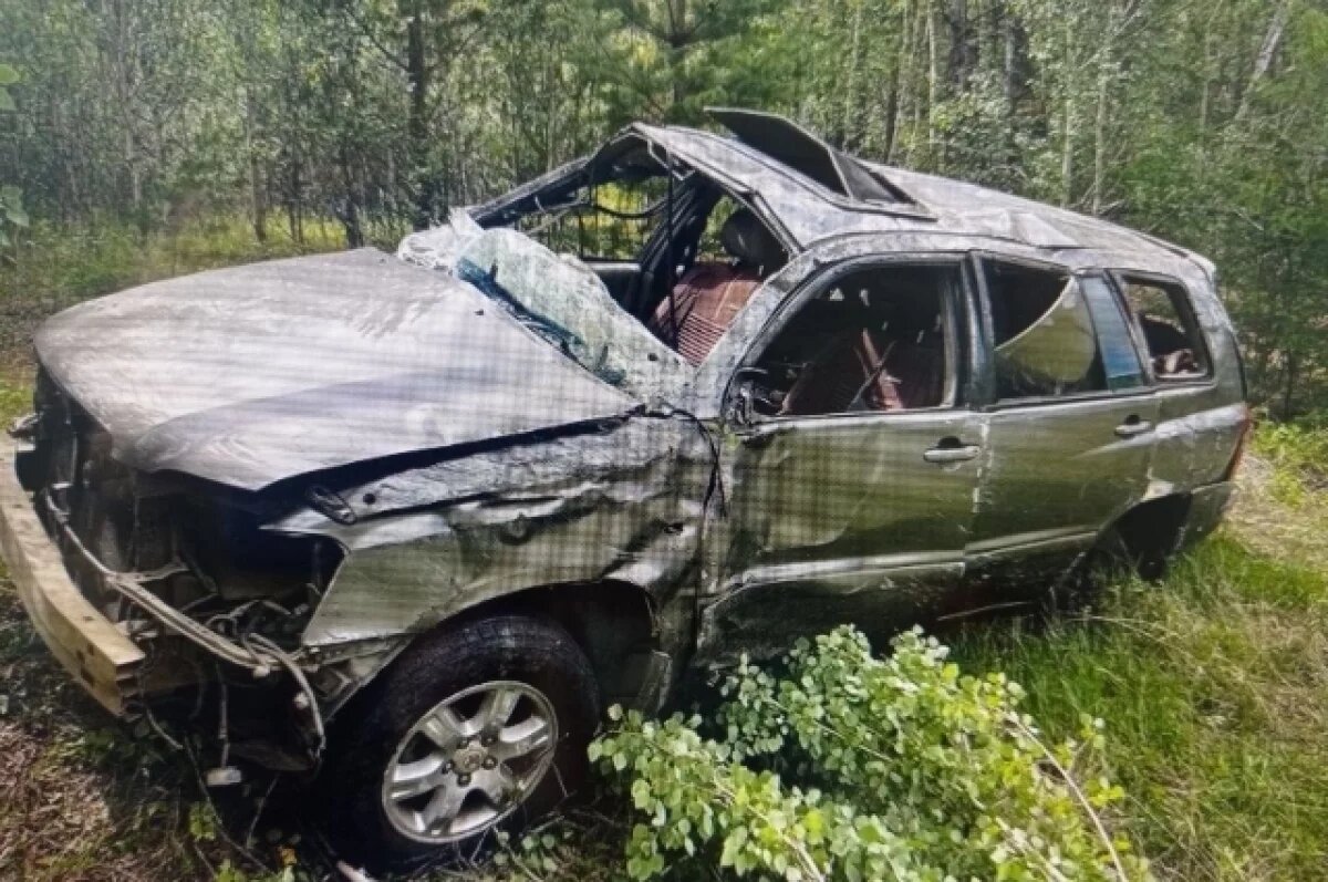    Водитель и пассажир иномарки пострадали в ДТП на трассе под Читой