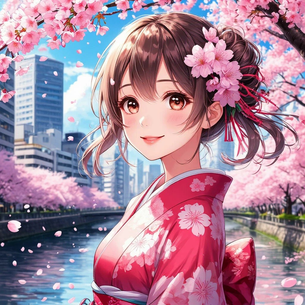 Пусть эта милая девочка будет олицетворением городской Музы.