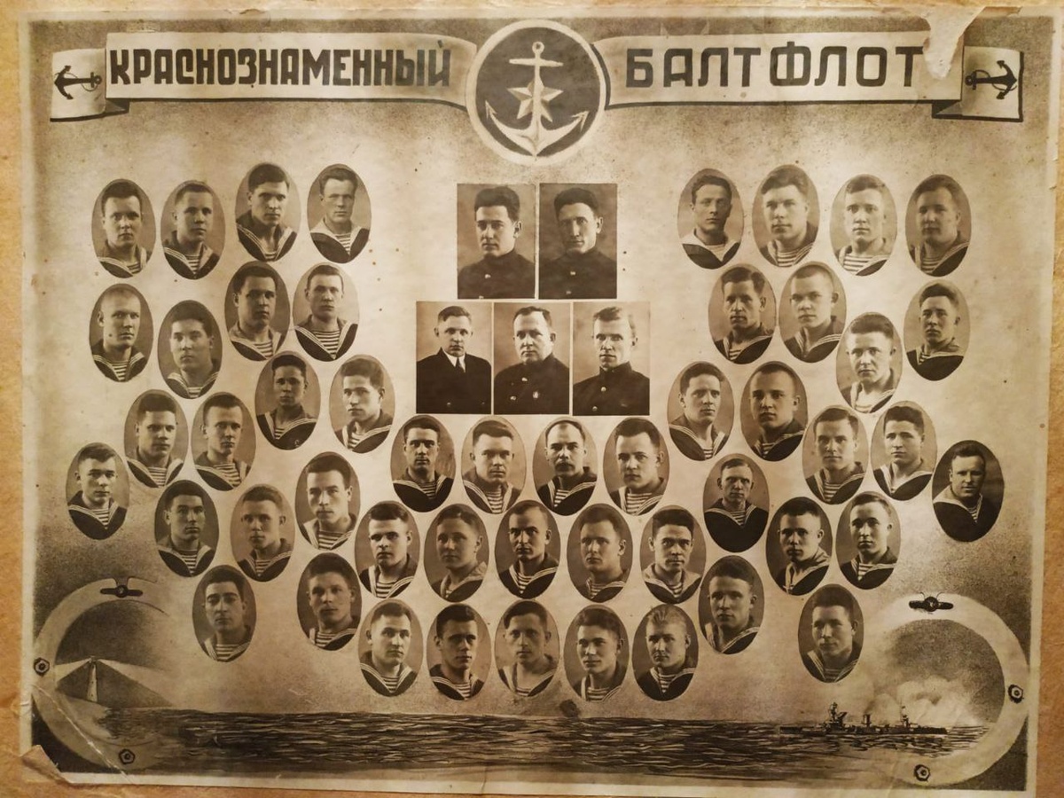 Моряки Краснознамённого Балтийского флота