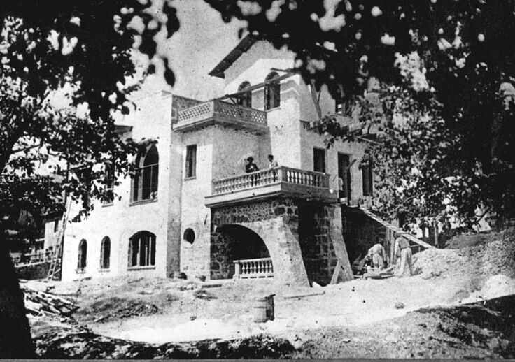 Строительство Белой дачи, конец 19 века