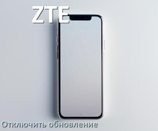 
Как в телефоне ZTE отключить обновления Android и приложений