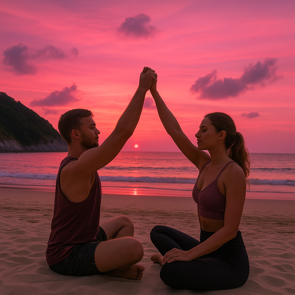 Давайте разберемся во всех преимуществах пляжной йоги!