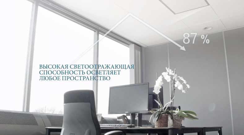 Белые подвесные потолки - Потолочные Решения