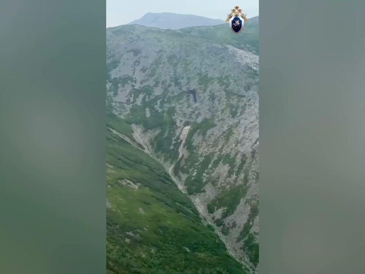    Кадры с места падения Ми-8 в Хабаровском крае© t.me/vm_sut