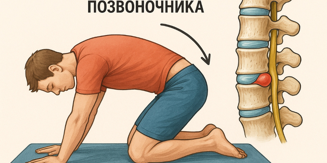 10 Безопасных Растяжек для Спины при Грыжах и Протрузиях (Только Вне Обострения!)