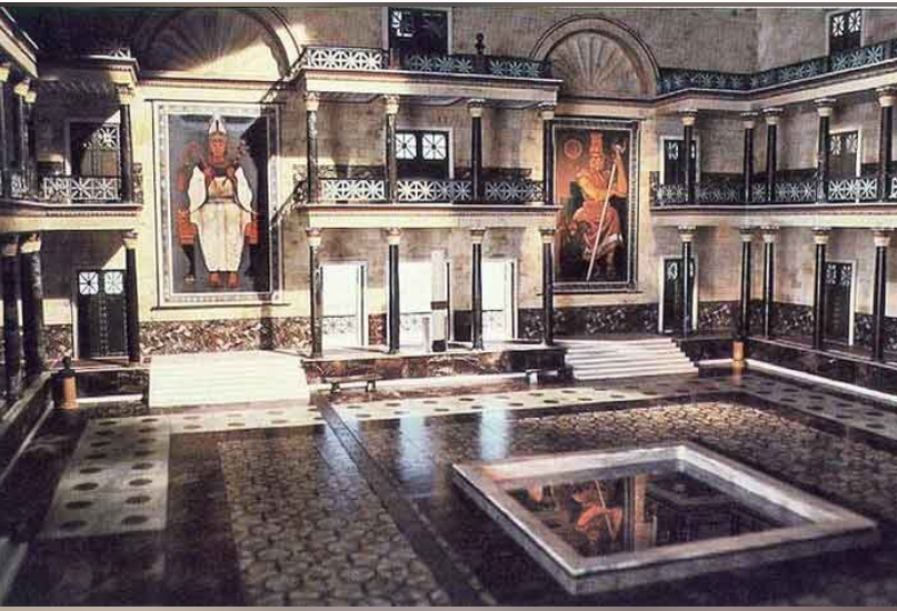 Мусейон внутри компьютерная рекострукция