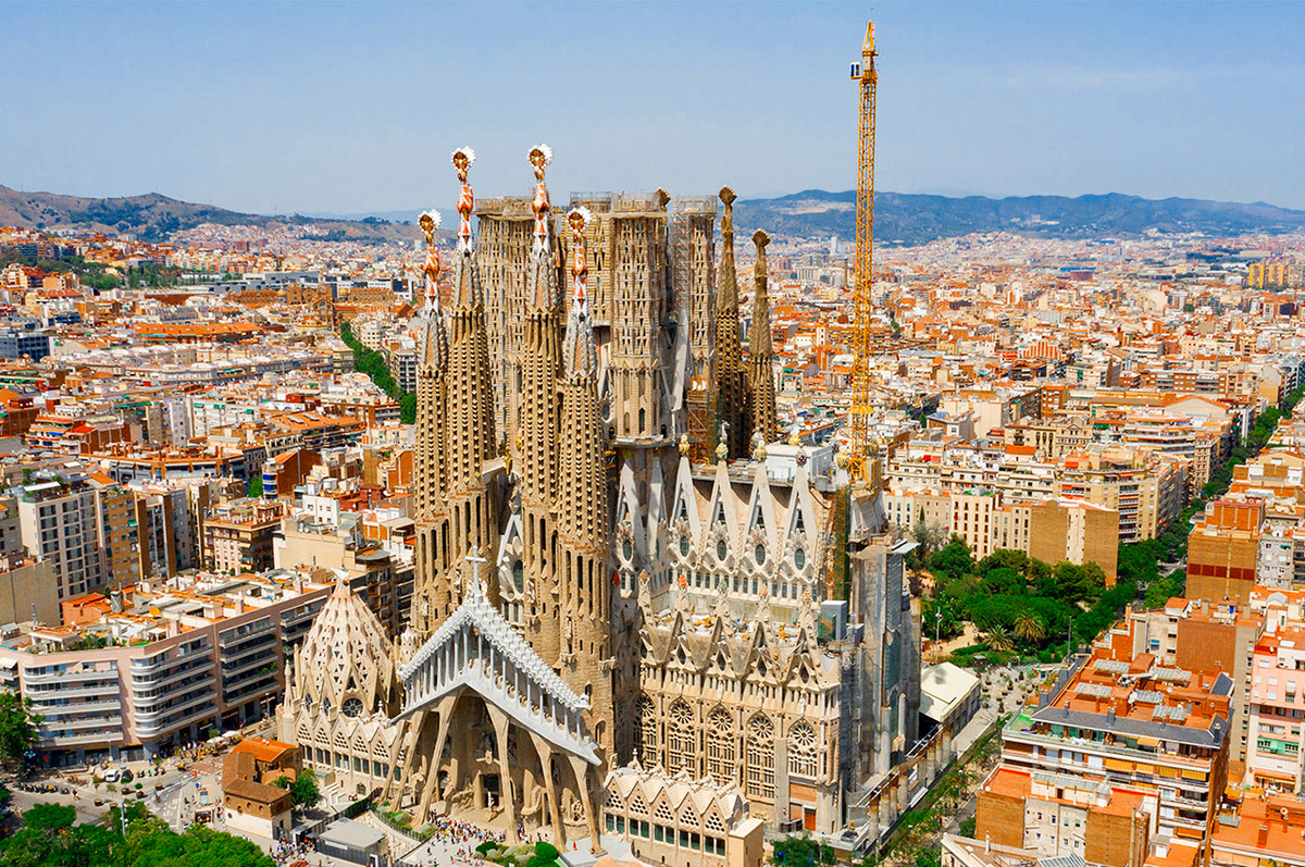 Антонио Гауди. Собор Саграда Фамилия. Барселона, 1882 г.