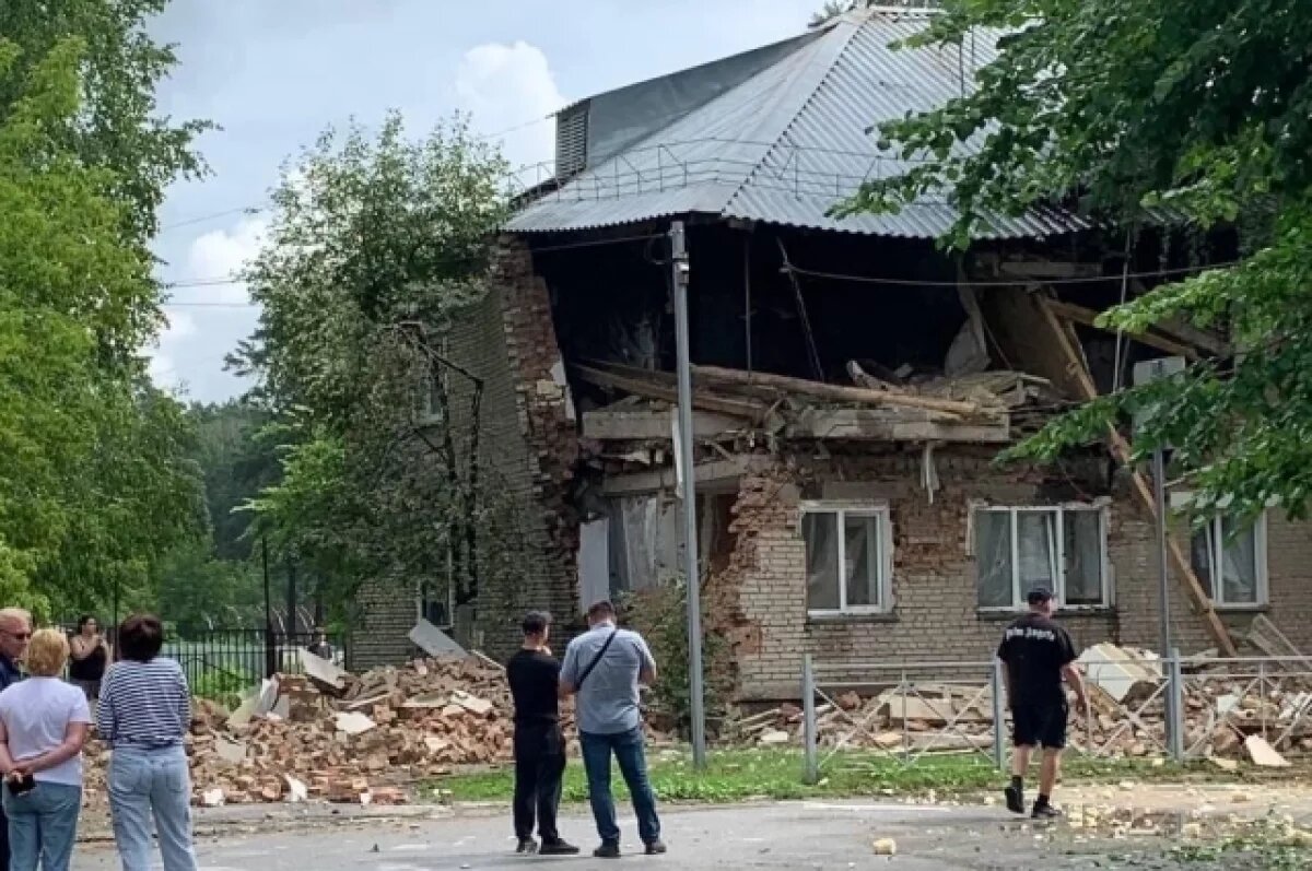    Названа возможная причина взрыва газа в жилом доме под Новосибирском